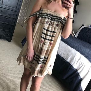Cute Off The Shoulder Summer Dress
